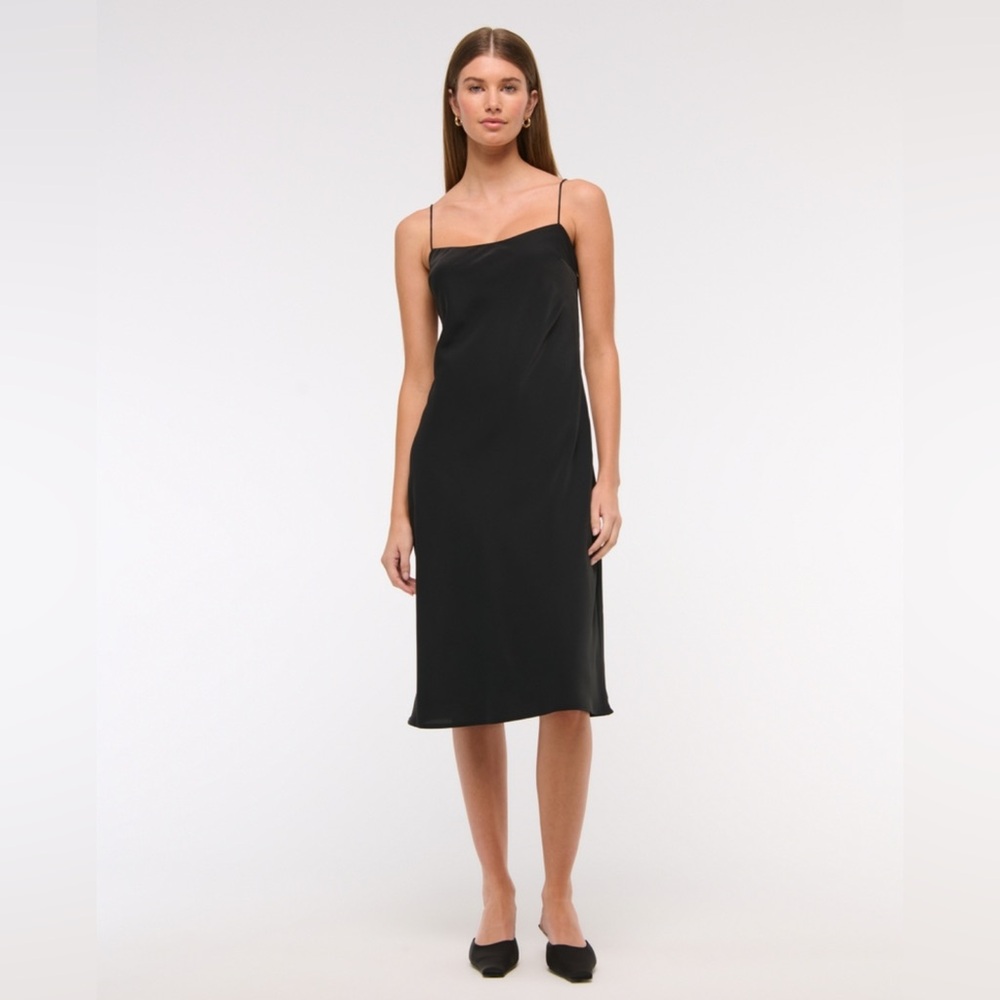The A&F Julia Slip Midi Dress